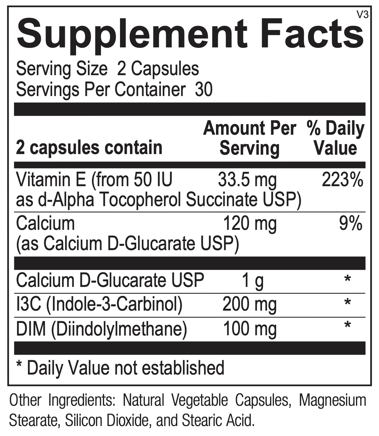 Calcium D Glucarate