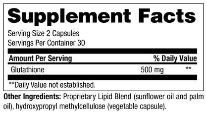 Liposomal Glutathione Capsules