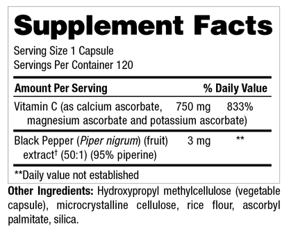 Vitamin-C Buffered Capsules