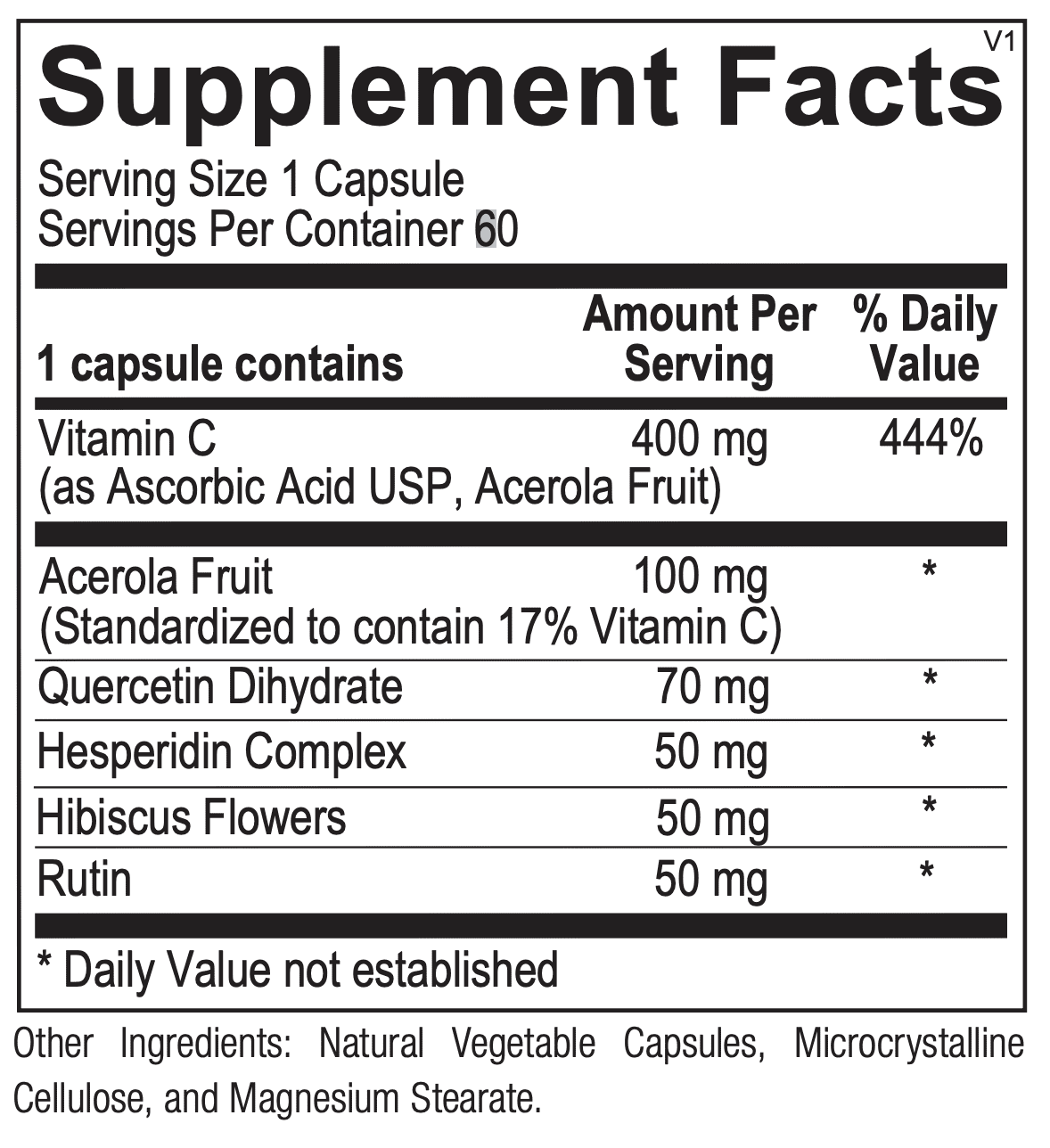 Vitamin-C With Bioflavonoids